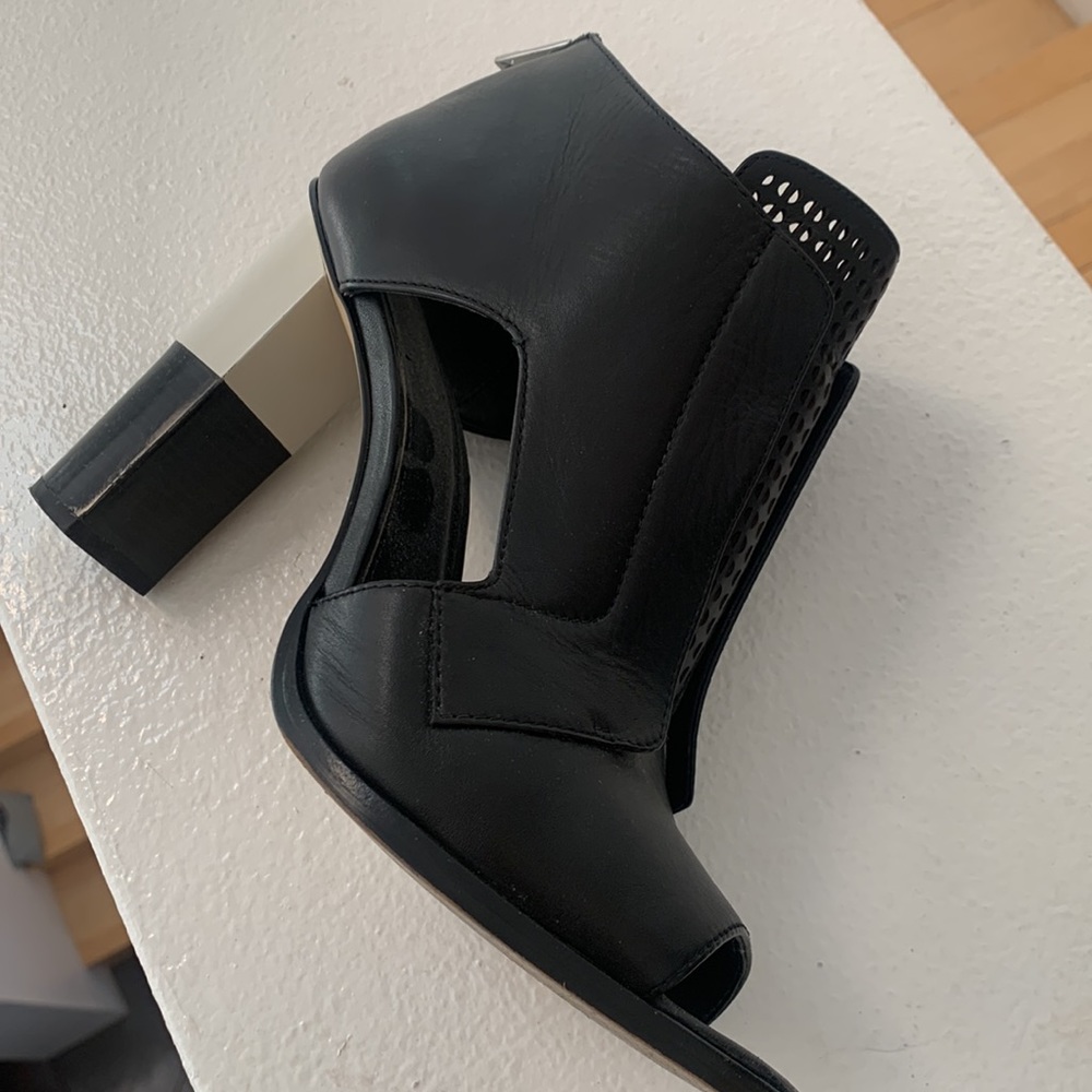 Calvin Klein Colorblock Heels - Picture 2 of 5